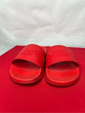 Givenchy Slide Sandals Red 11